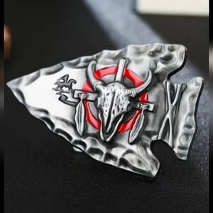 New men's Arrowhead shape belt buckle